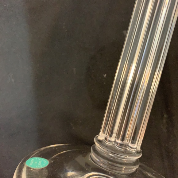 Tiffany & Co lead Crystal Hampton candlestick holder pre own 10” good condition - Picture 3 of 6